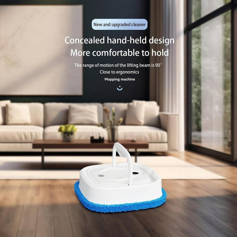 Rechargeable Automatic Cleaning Mop Robot with Sweeping, Dry & Wet Cleaning, and Humidification Spray for Efficient Household Floor Cleaning