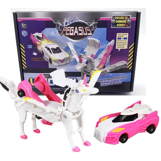 Hello Carbot Unicorn Mirinae Prime Unity Series Transformation Transforming Action Figure Robot Vehicle Unicorn Car Transformer