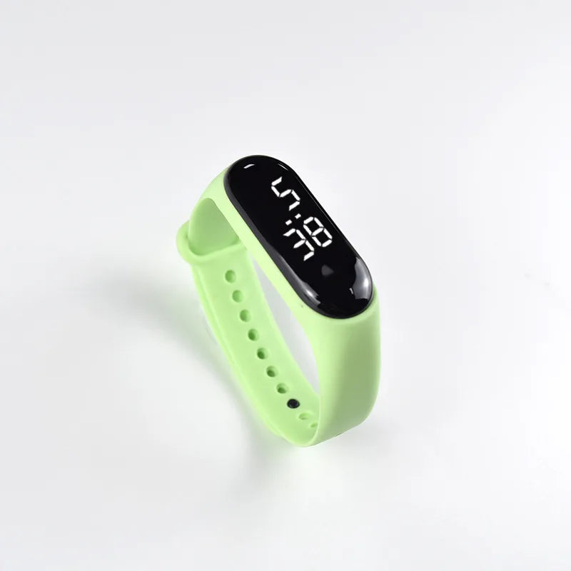 Fashion Mickey Children Watches For Girls Electronic Bracelet Sports Touch LED Spiderman Doll Kids Watch Women Waterproof Clock - Happy Bambino