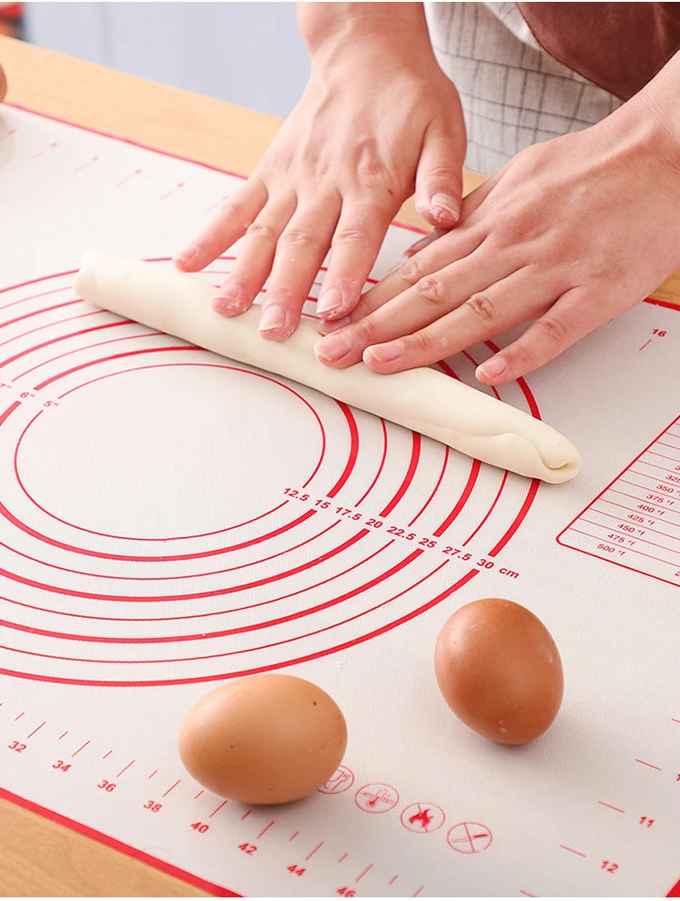1PCS Kneading Dough Mat Silicone Baking Mat Pizza Cake Dough Maker Kitchen Cooking Grill Gadgets Bakeware - Happy Bambino