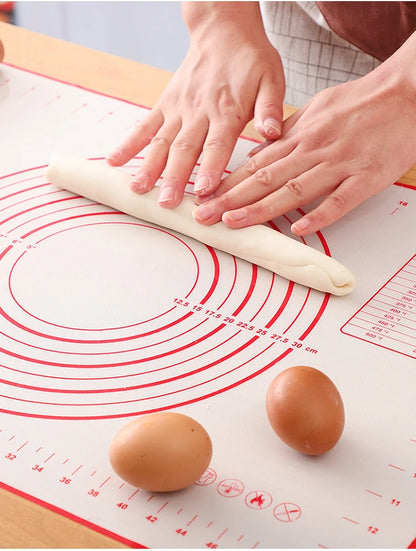 1PCS Kneading Dough Mat Silicone Baking Mat Pizza Cake Dough Maker Kitchen Cooking Grill Gadgets Bakeware - Happy Bambino