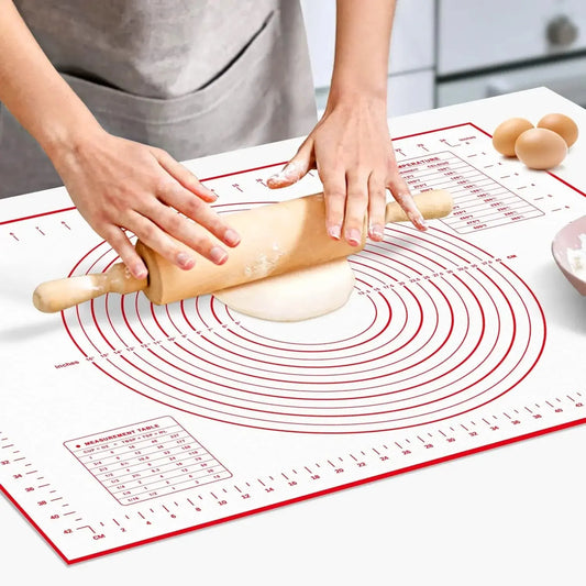 1PCS Kneading Dough Mat Silicone Baking Mat Pizza Cake Dough Maker Kitchen Cooking Grill Gadgets Bakeware - Happy Bambino