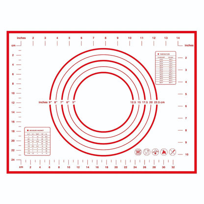 1PCS Kneading Dough Mat Silicone Baking Mat Pizza Cake Dough Maker Kitchen Cooking Grill Gadgets Bakeware - Happy Bambino