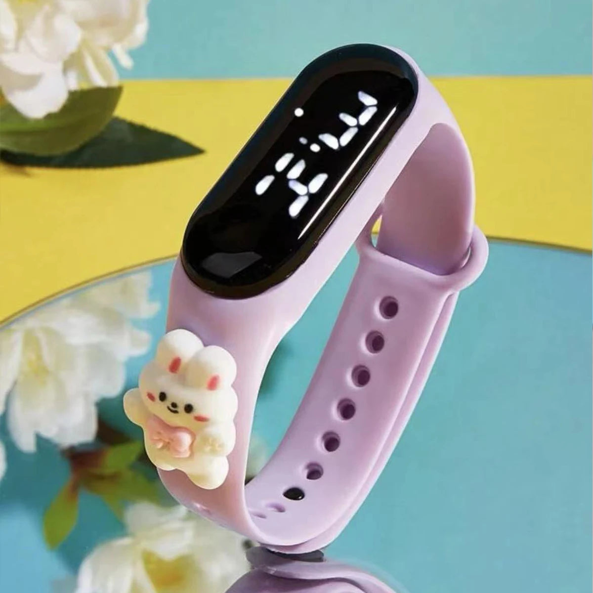 New Cartoon LED Figure Watch Children's Student Bracelet Watch Touch Electronic Watch - Happy Bambino