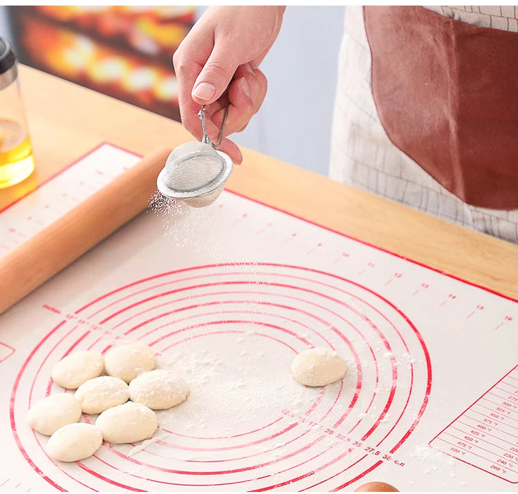 1PCS Kneading Dough Mat Silicone Baking Mat Pizza Cake Dough Maker Kitchen Cooking Grill Gadgets Bakeware - Happy Bambino