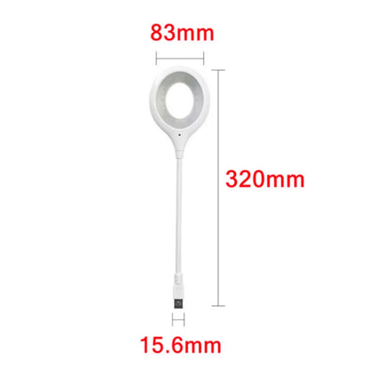 USB LED Desk Lamp – Eye-Care Reading Light with 360° Flexible Neck, Flicker-Free, Energy-Saving, Portable Light for Home, Office, Study & Laptop Use