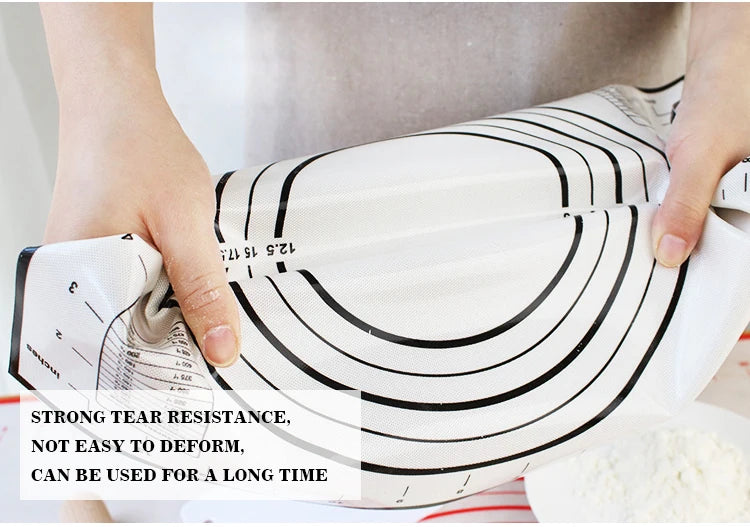 1PCS Kneading Dough Mat Silicone Baking Mat Pizza Cake Dough Maker Kitchen Cooking Grill Gadgets Bakeware - Happy Bambino
