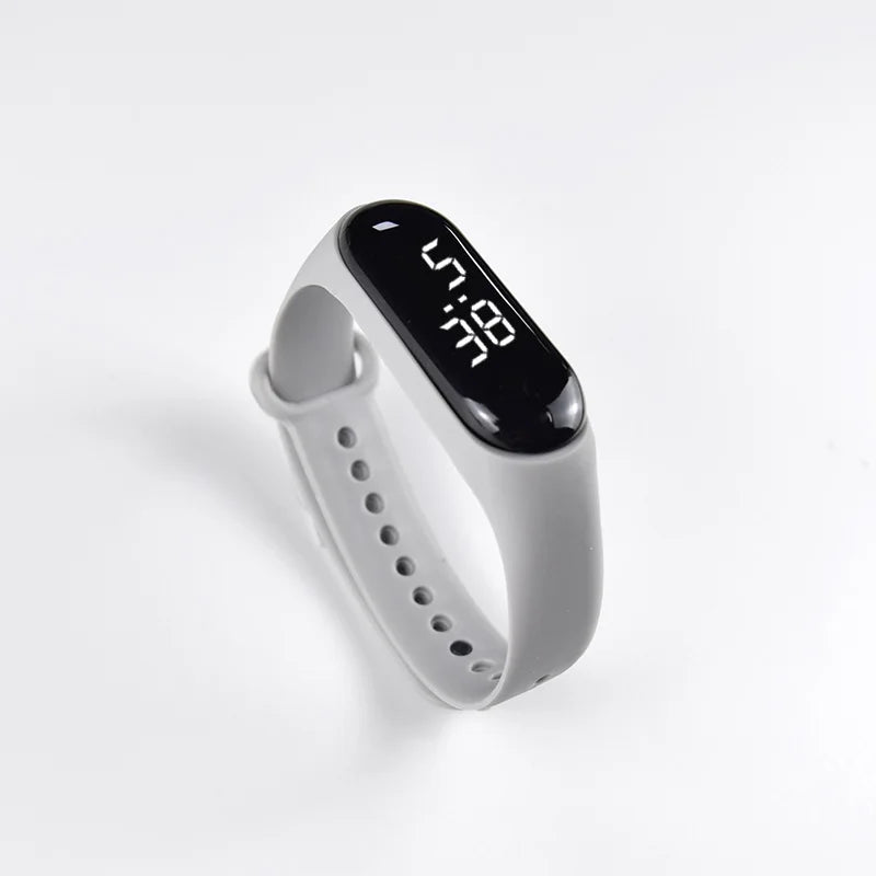 Fashion Mickey Children Watches For Girls Electronic Bracelet Sports Touch LED Spiderman Doll Kids Watch Women Waterproof Clock - Happy Bambino