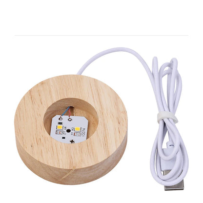 Solar System LED Night Light – Crystal Ball for Kids' Room