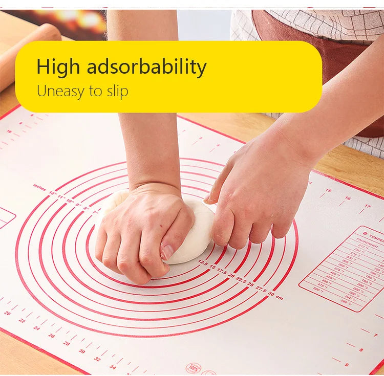 1PCS Kneading Dough Mat Silicone Baking Mat Pizza Cake Dough Maker Kitchen Cooking Grill Gadgets Bakeware - Happy Bambino