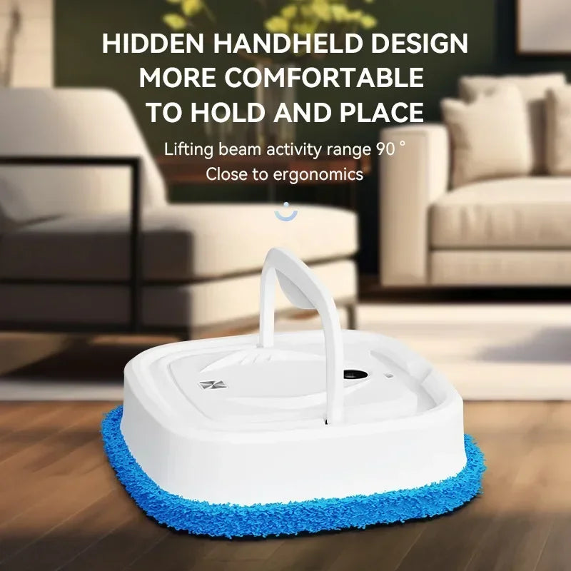 Electric Floor Mop Robot – USB Rechargeable Sweeper with Humidifier, Waxing & Hair Removal – Smart Cleaning for Home Floors