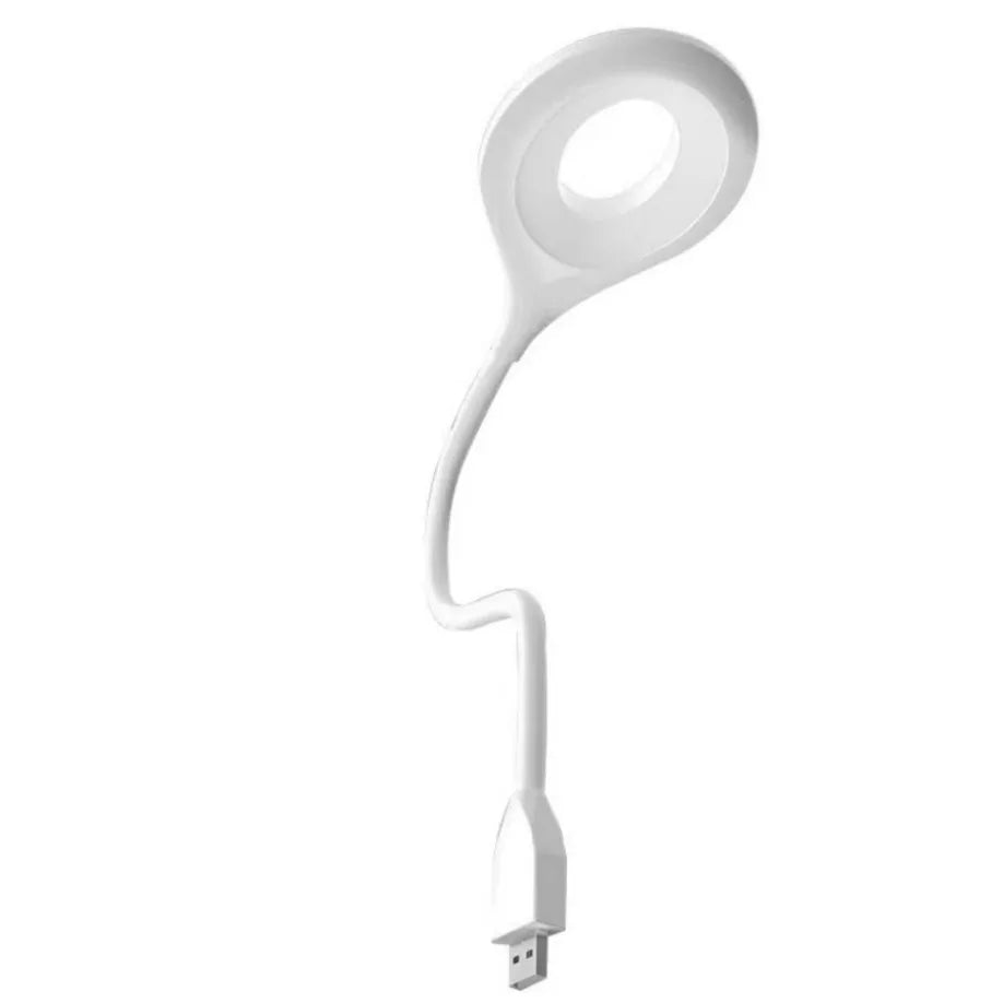 USB LED Desk Lamp – Eye-Care Reading Light with 360° Flexible Neck, Flicker-Free, Energy-Saving, Portable Light for Home, Office, Study & Laptop Use