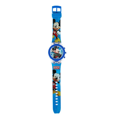 Flash Light Spiderman Kids Watches For Boys Cartoon Hello Kitty Mickey Children Watch Girls Student Clock Gifts free shipping - Happy Bambino