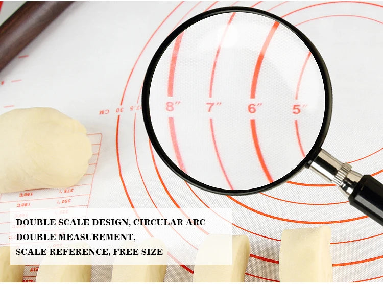 1PCS Kneading Dough Mat Silicone Baking Mat Pizza Cake Dough Maker Kitchen Cooking Grill Gadgets Bakeware - Happy Bambino