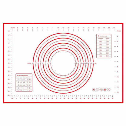 1PCS Kneading Dough Mat Silicone Baking Mat Pizza Cake Dough Maker Kitchen Cooking Grill Gadgets Bakeware - Happy Bambino