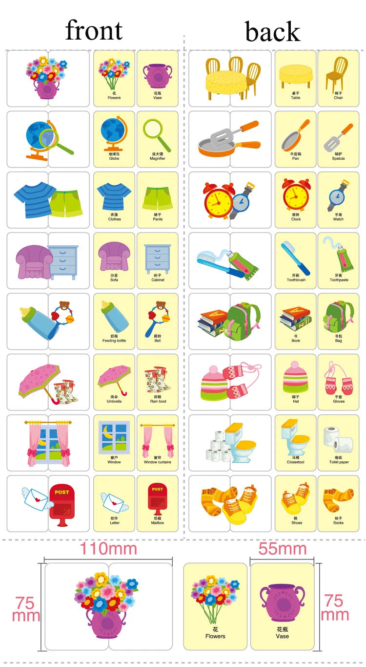 Baby Puzzle Montessori Educational Toys Wood 3D Puzzle Games Iron Box children Puzzles Jigsaw Wooden Puzzles For Kids 2 3 4 Year - Happy Bambino
