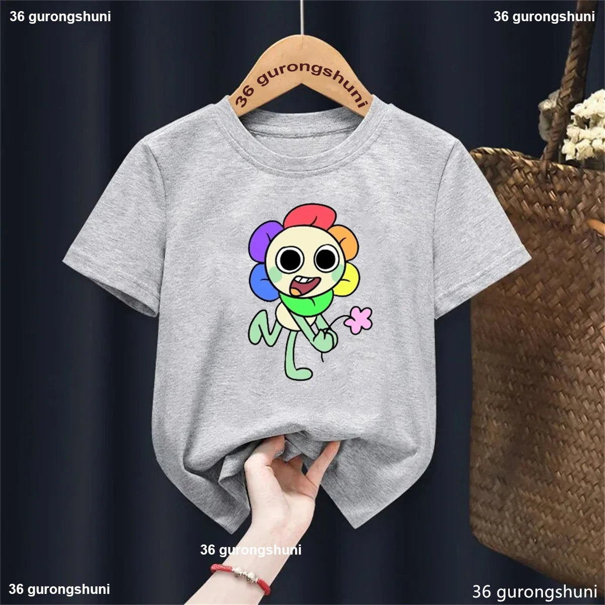 New T-Shirt For Boys/Girls Cartoon Dandys World Print T-Shirt Kids Fashion Trend Boys/Girls Universal Clothes Summer Baby Tshirt - Happy Bambino