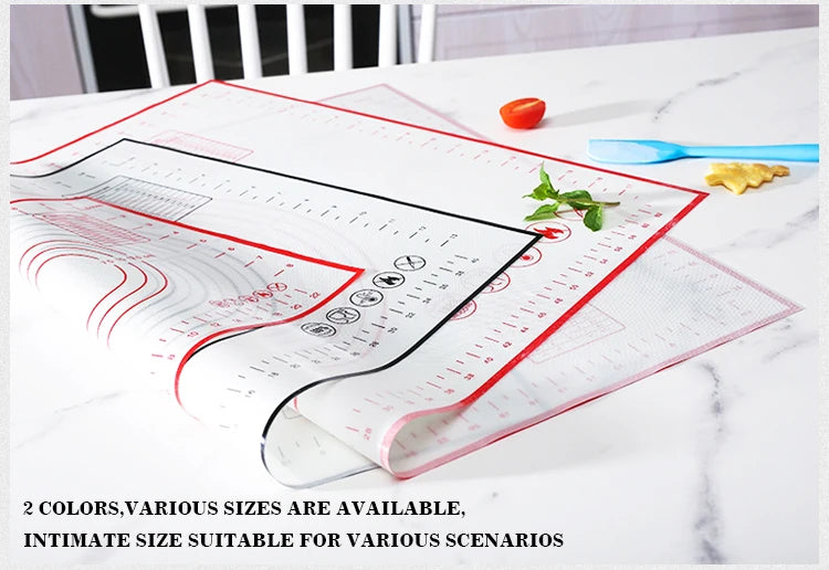 1PCS Kneading Dough Mat Silicone Baking Mat Pizza Cake Dough Maker Kitchen Cooking Grill Gadgets Bakeware - Happy Bambino
