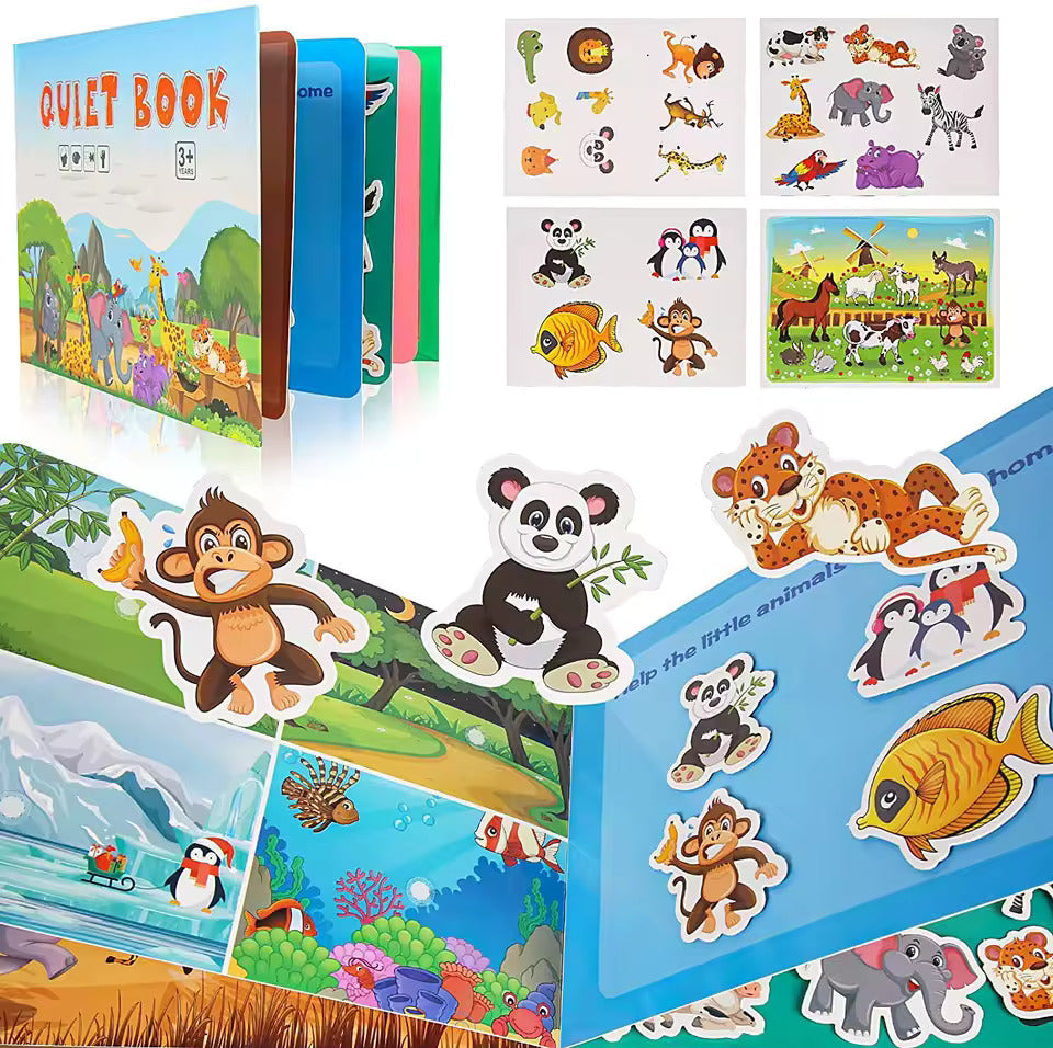 Montessori Entdeckerbuch für Kinder - Happy Bambino