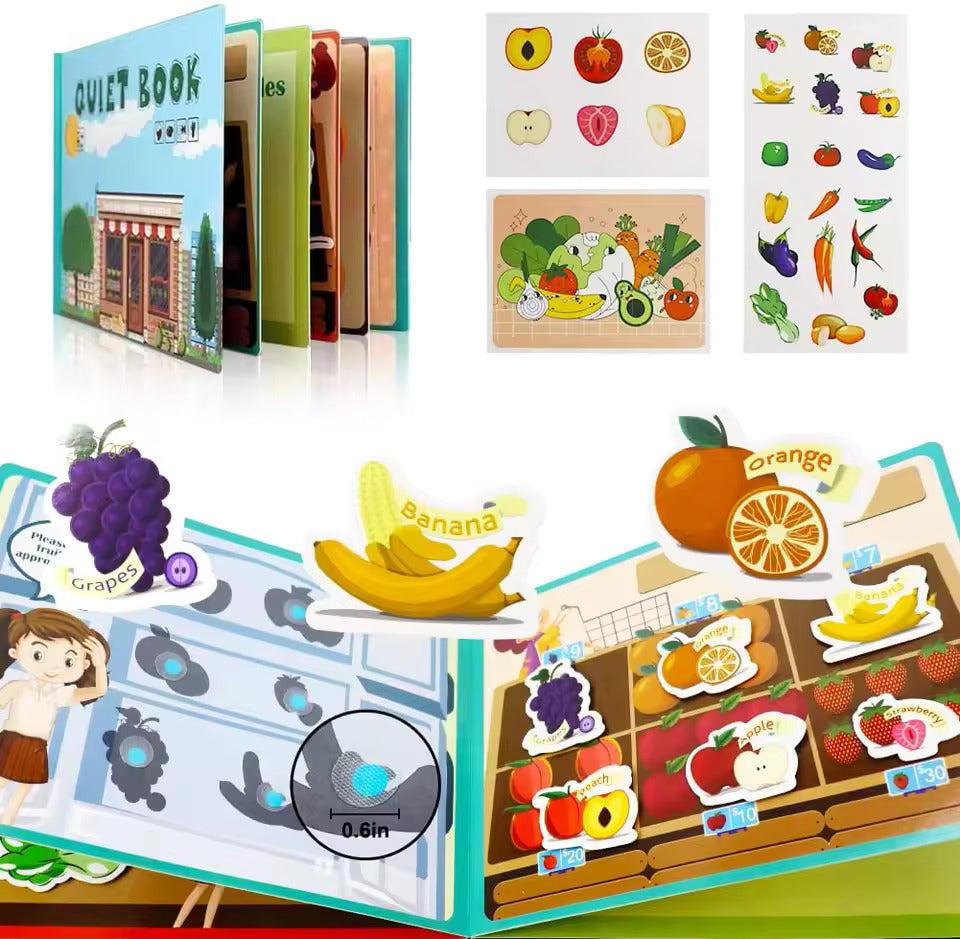Montessori Entdeckerbuch für Kinder - Happy Bambino