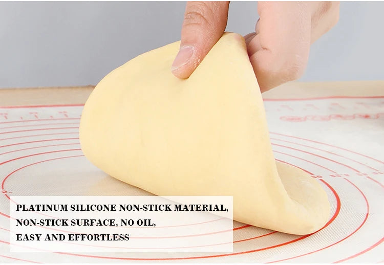 1PCS Kneading Dough Mat Silicone Baking Mat Pizza Cake Dough Maker Kitchen Cooking Grill Gadgets Bakeware - Happy Bambino