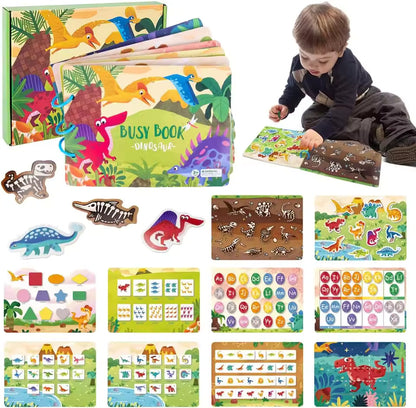 Montessori Entdeckerbuch für Kinder - Happy Bambino