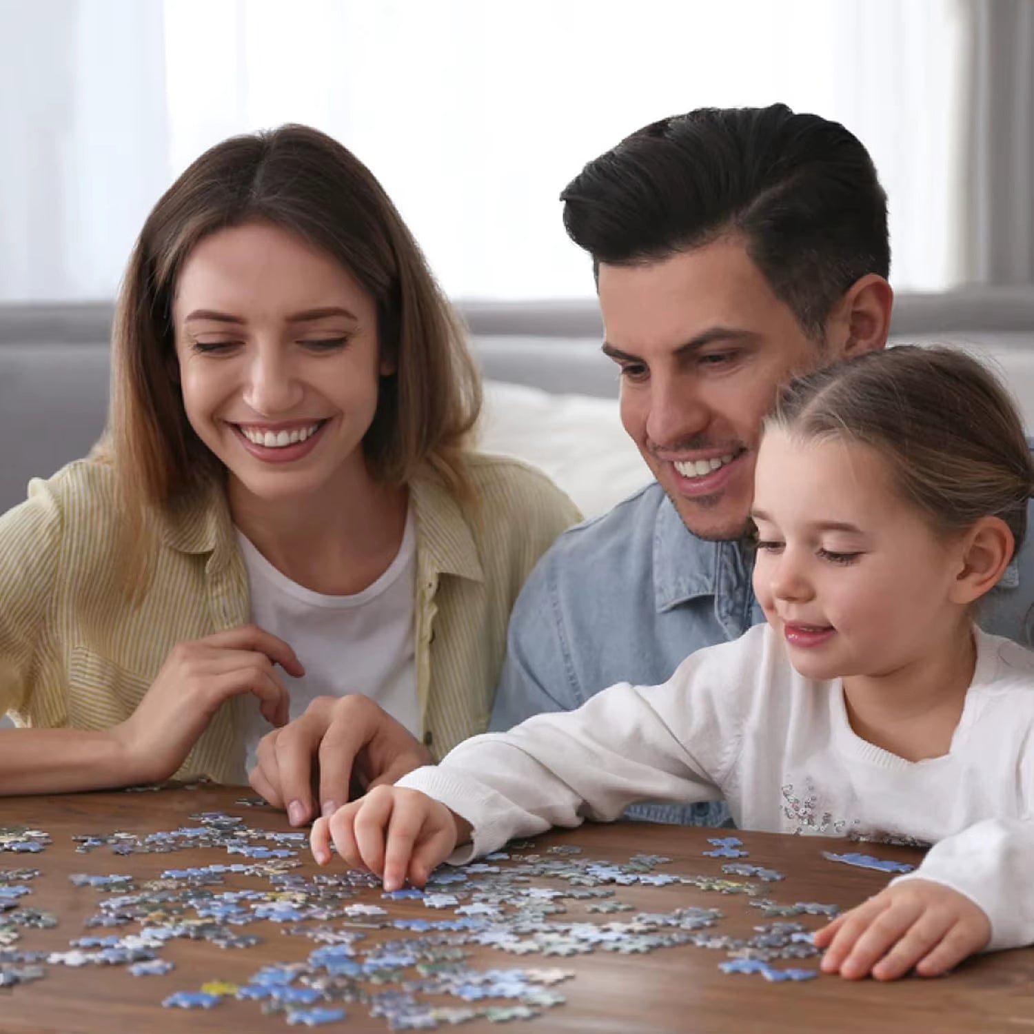 300/500/1000 Pieces Wooden Jigsaw Puzzle – San Francisco Trolley Landscape | Premium Puzzle for Adults, Families, and Kids | Perfect Gift for All Ages