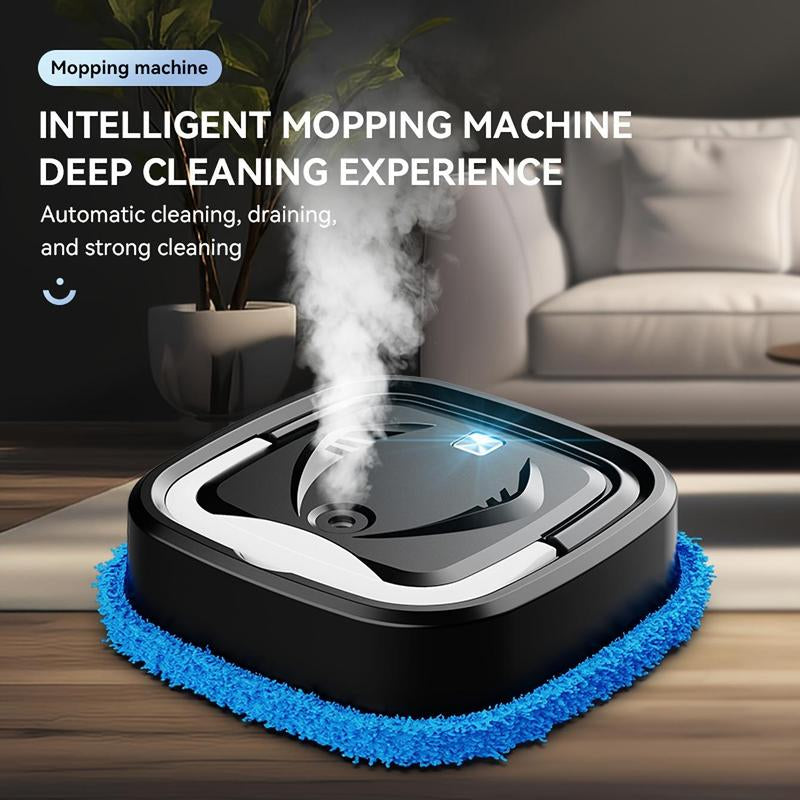 Rechargeable Automatic Cleaning Mop Robot with Sweeping, Dry & Wet Cleaning, and Humidification Spray for Efficient Household Floor Cleaning