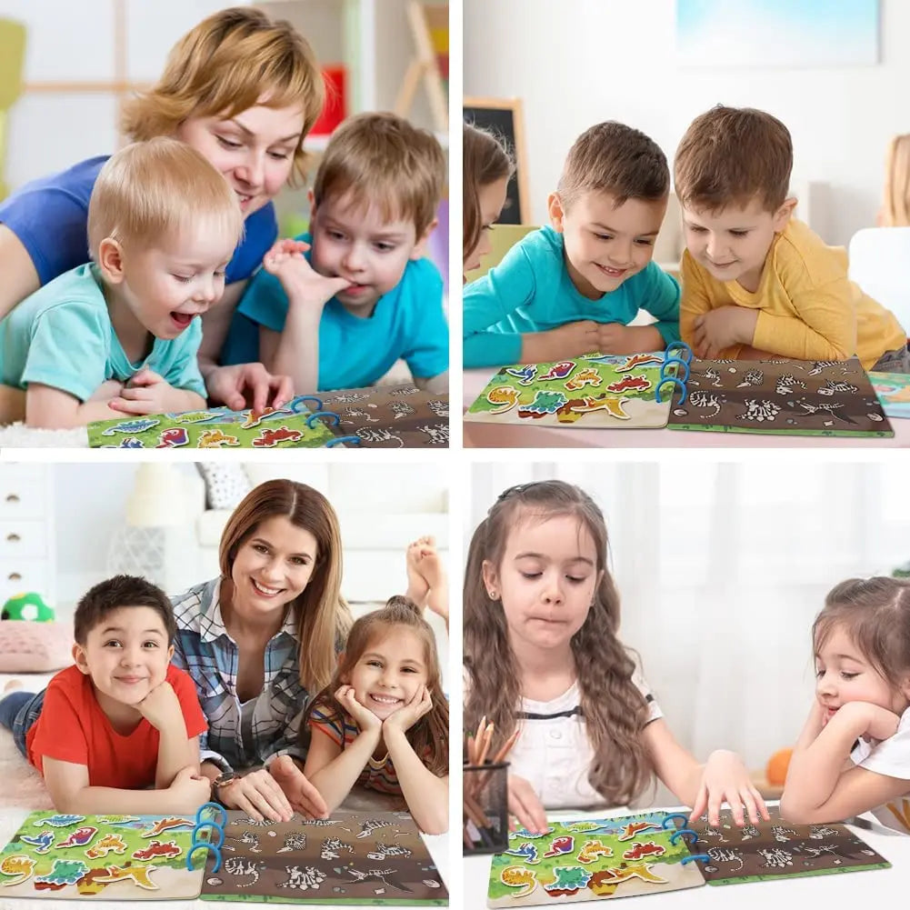 Montessori Entdeckerbuch für Kinder - Happy Bambino