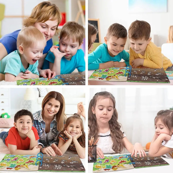 Montessori Entdeckerbuch für Kinder - Happy Bambino