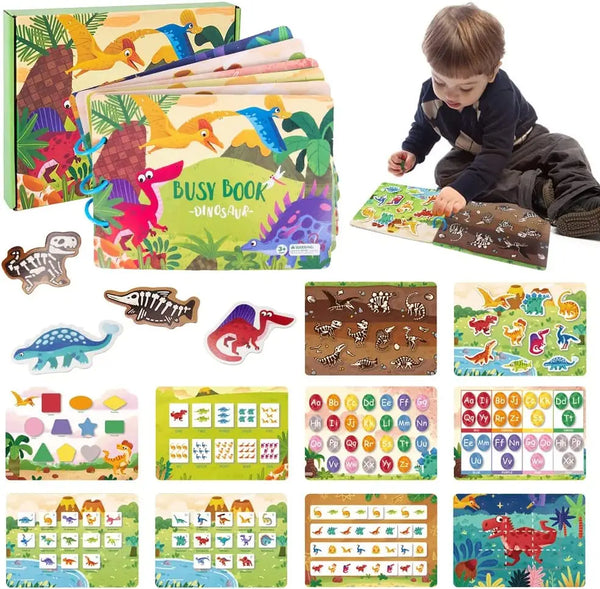 Montessori Entdeckerbuch für Kinder - Happy Bambino