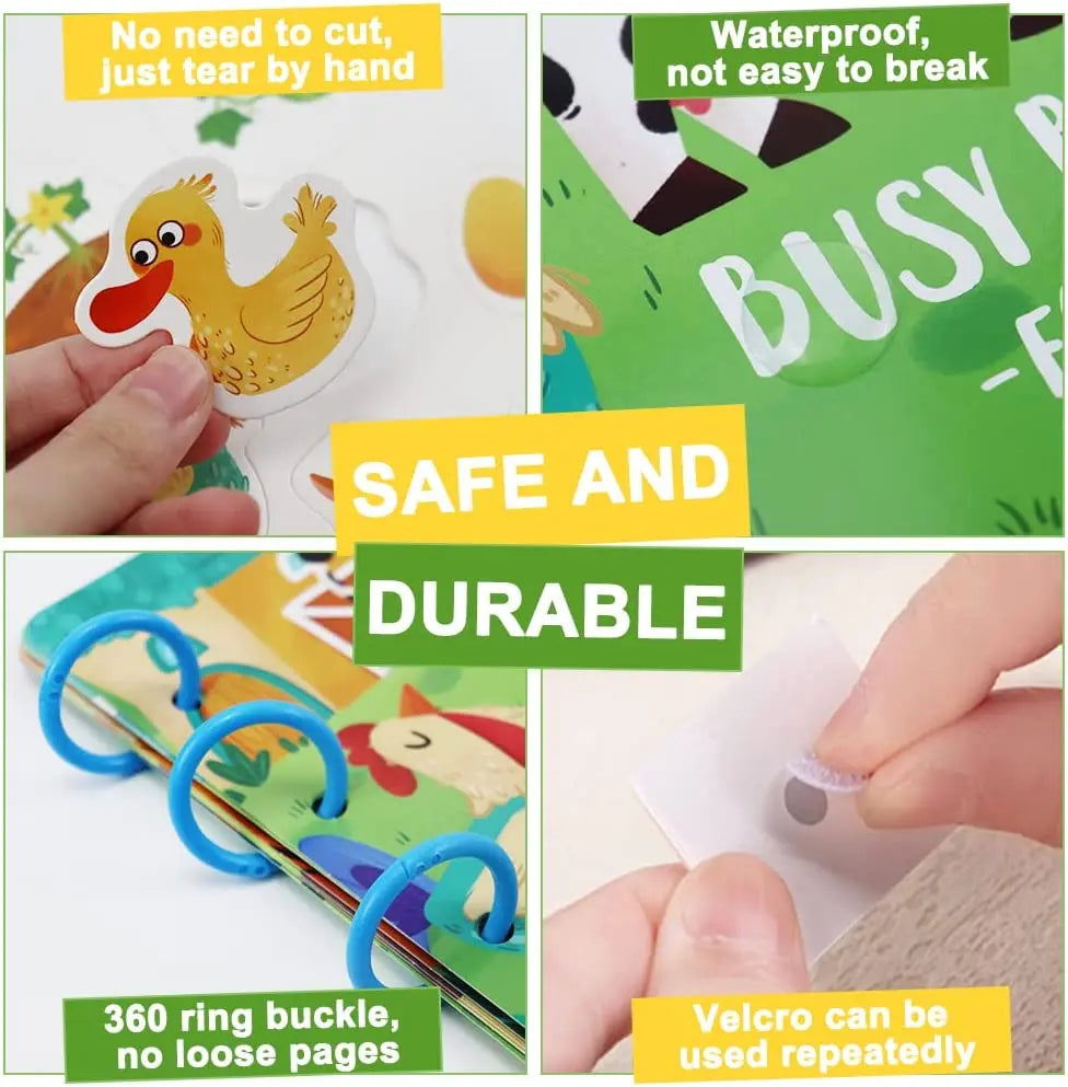 Montessori Entdeckerbuch für Kinder - Happy Bambino