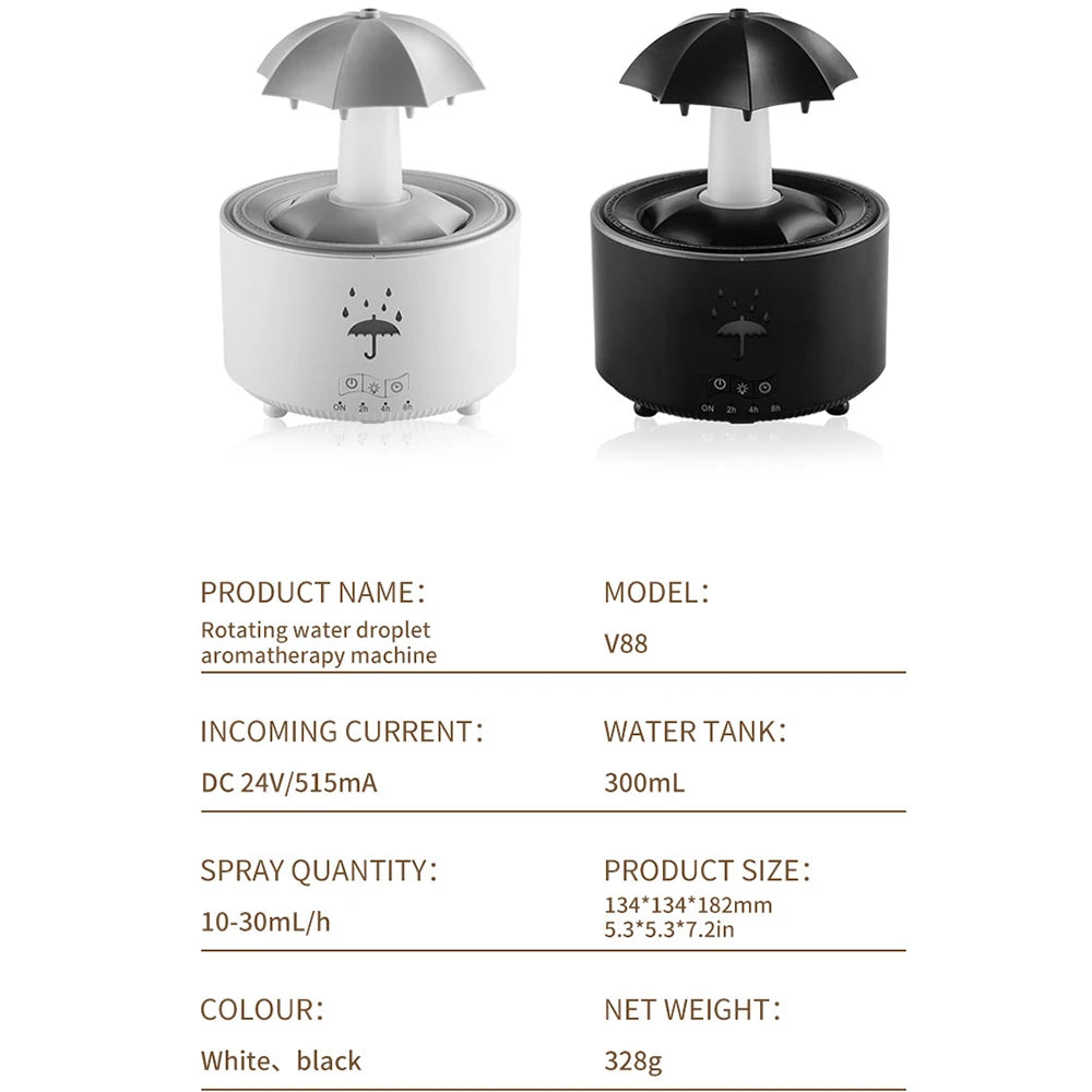 Raindrop Glow Humidifier - Happy Bambino